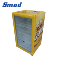 Smad OEM 3.5 Cu. FT Hot Wall Condenser Mini Size Showcase for Commercial Use